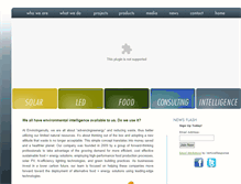 Tablet Screenshot of enviroingenuity.com